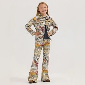 Youth Wrangler X Lainey Wilson Life of Lainey Trucker Jacket